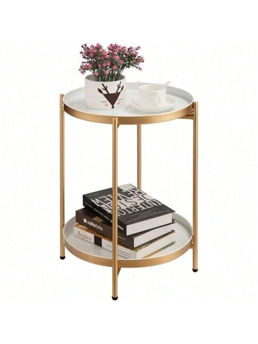 Round side table tier - round,