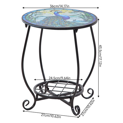 Outdoor side table - outdoor, small