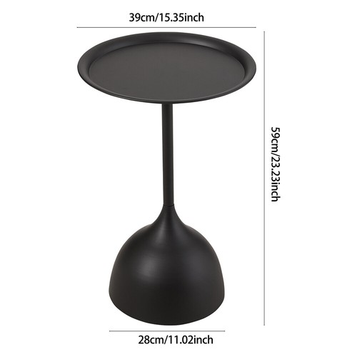 Round coffee table metal iron - coffee,