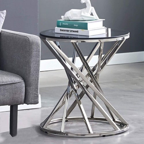 Round coffee table sofa side - coffee,